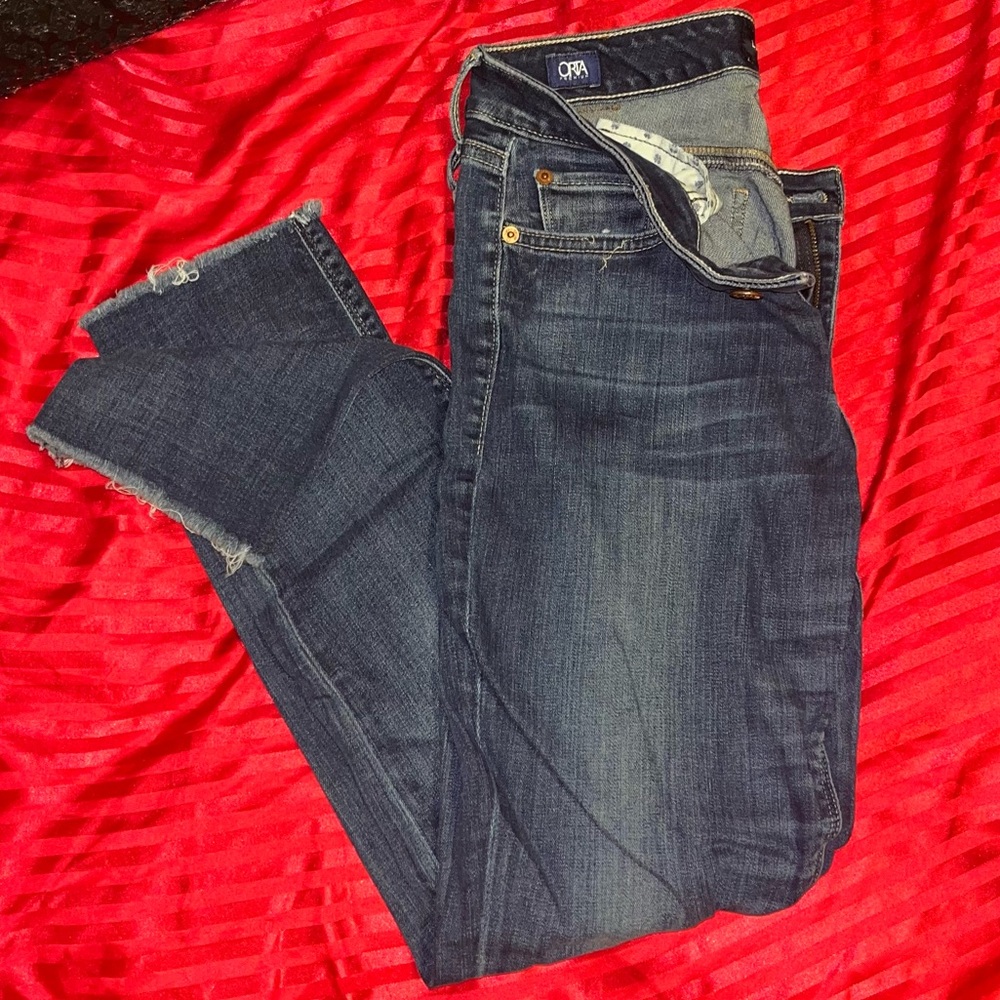 Lucky 🍀 Brand Lolita Frayed Ankle Skinny - Picture 2 of 6